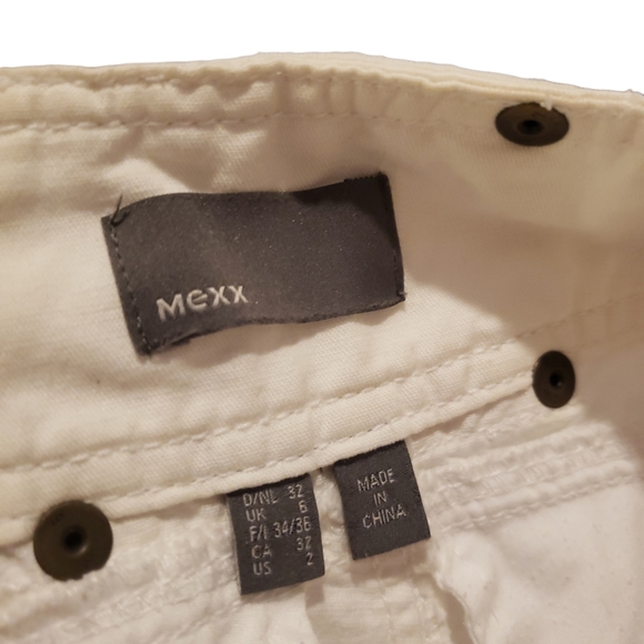 Mexx Women's Size 2 Flared White Jeans - Picture 7 of 7